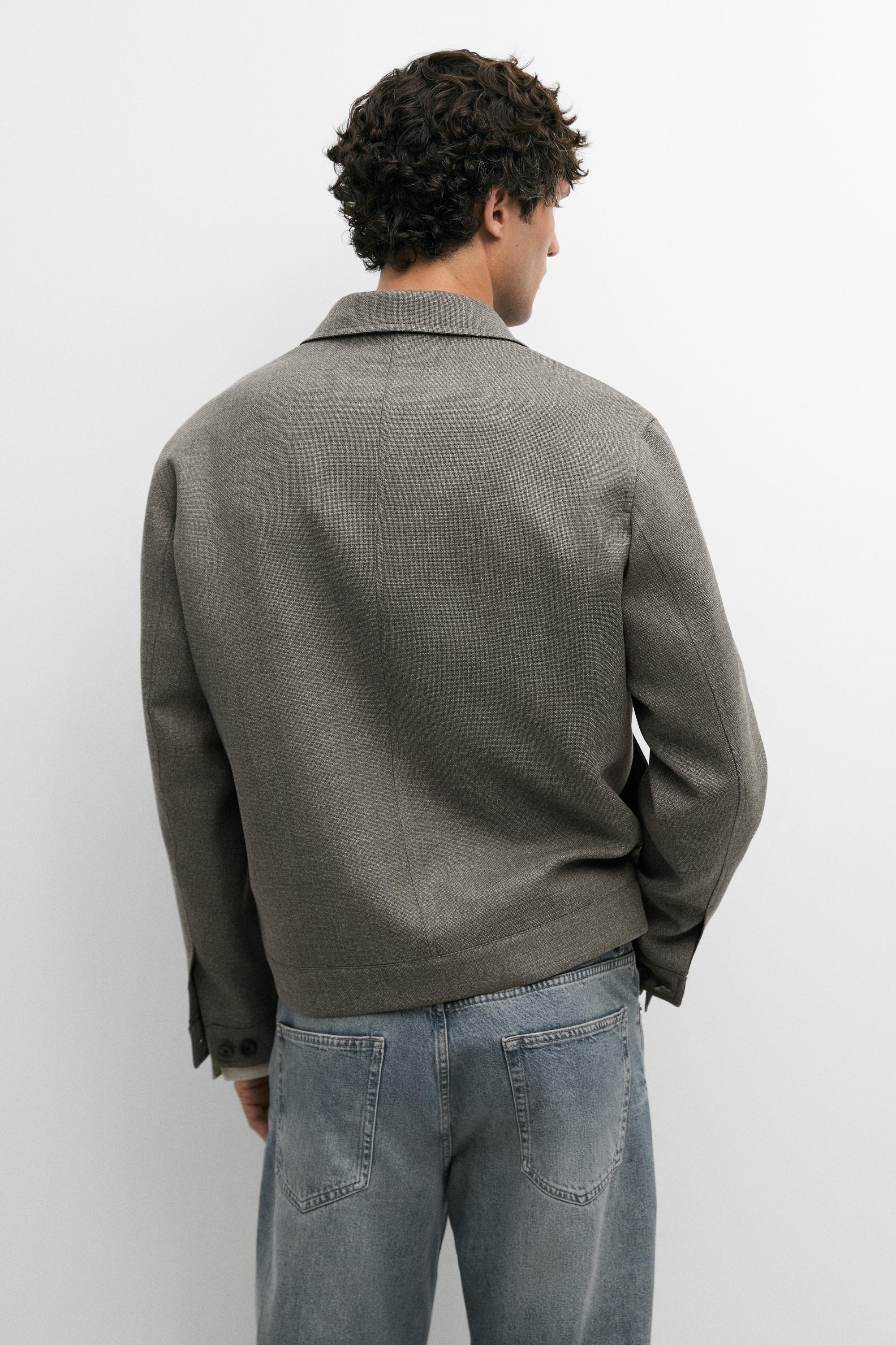 100% wool structured jacket
